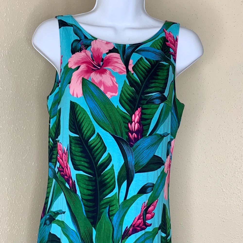 NWT Tommy Bahama Tulum Bloom Maxi Dress XS - Picture 3 of 8